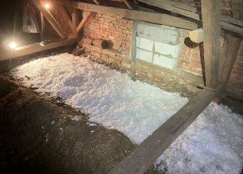 Zateplení trámového stropu u staršího rodinného domku