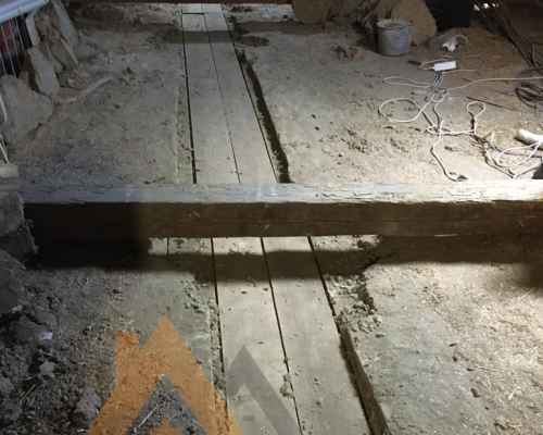Zateplení foukanou minerální vatou