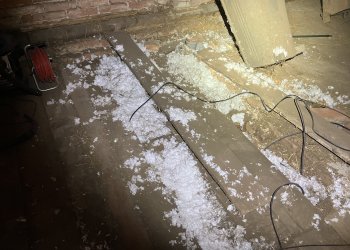 Zateplení trámového stropu u staršího rodinného domku