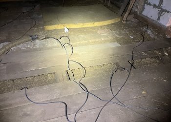 Zateplení trámového stropu u staršího rodinného domku